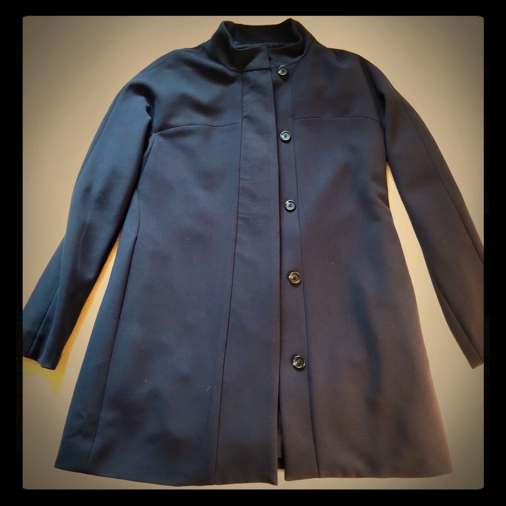 Simply Vera Wang Jacket Coat Mandarin Collar NWOT